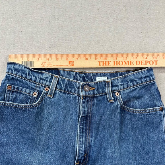 Vintage Levi's 512 Jeans Womens 14 Reg Slim Fit Tapered Leg 90s High Rise USA - Picture 7 of 10